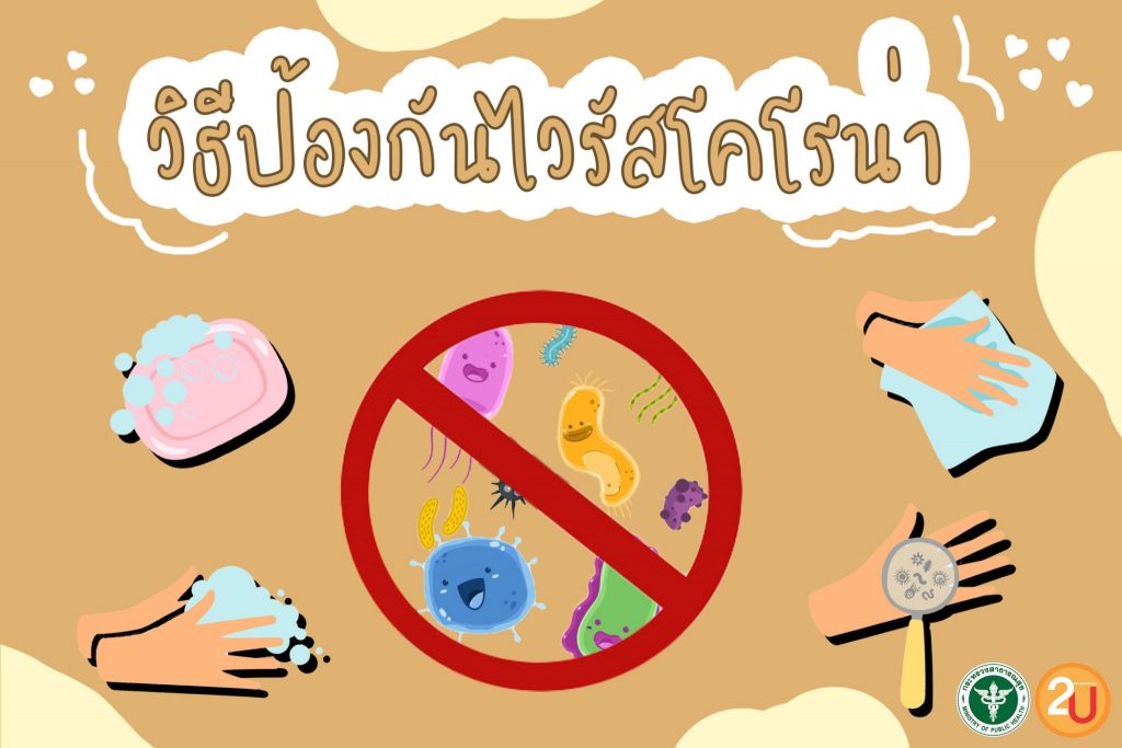 2Uแนะนำ-วิธีป้องกันตนเองจากไวรัสโคโรน่า-⁉