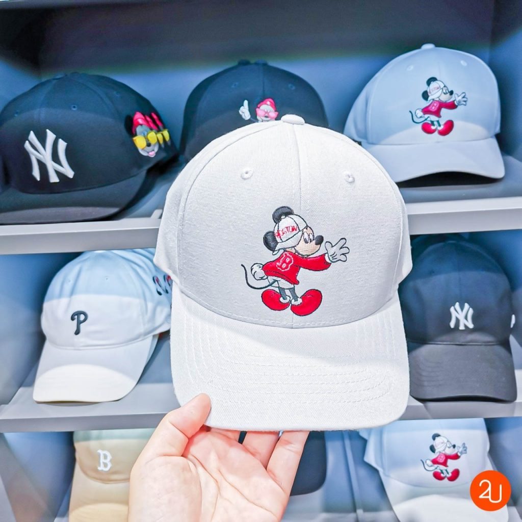 MLB X Disney hat Mickey Mouse white