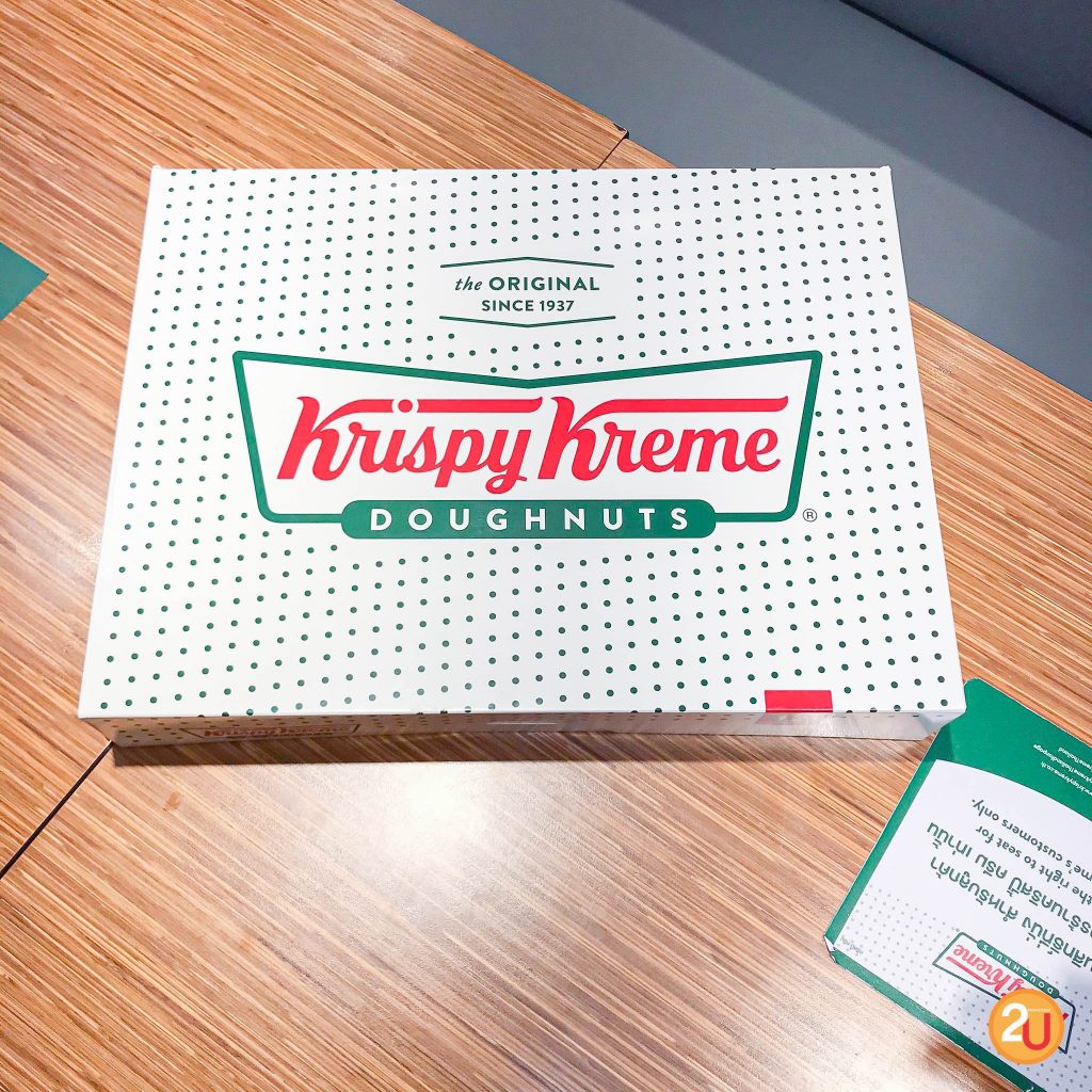 Krispy Kreme box